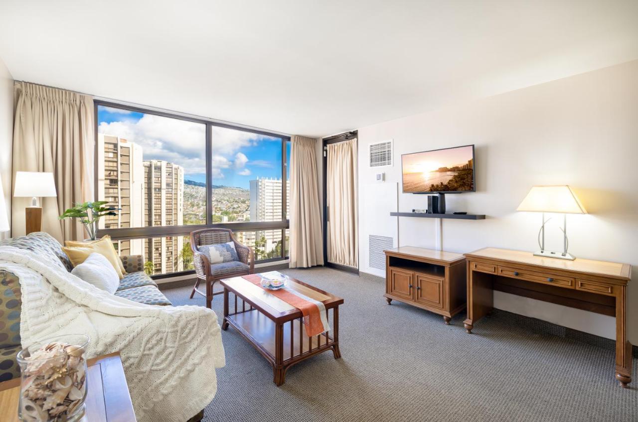 Beautiful Mountain View In Waikiki Sunset With Parking Appartement Honolulu Buitenkant foto